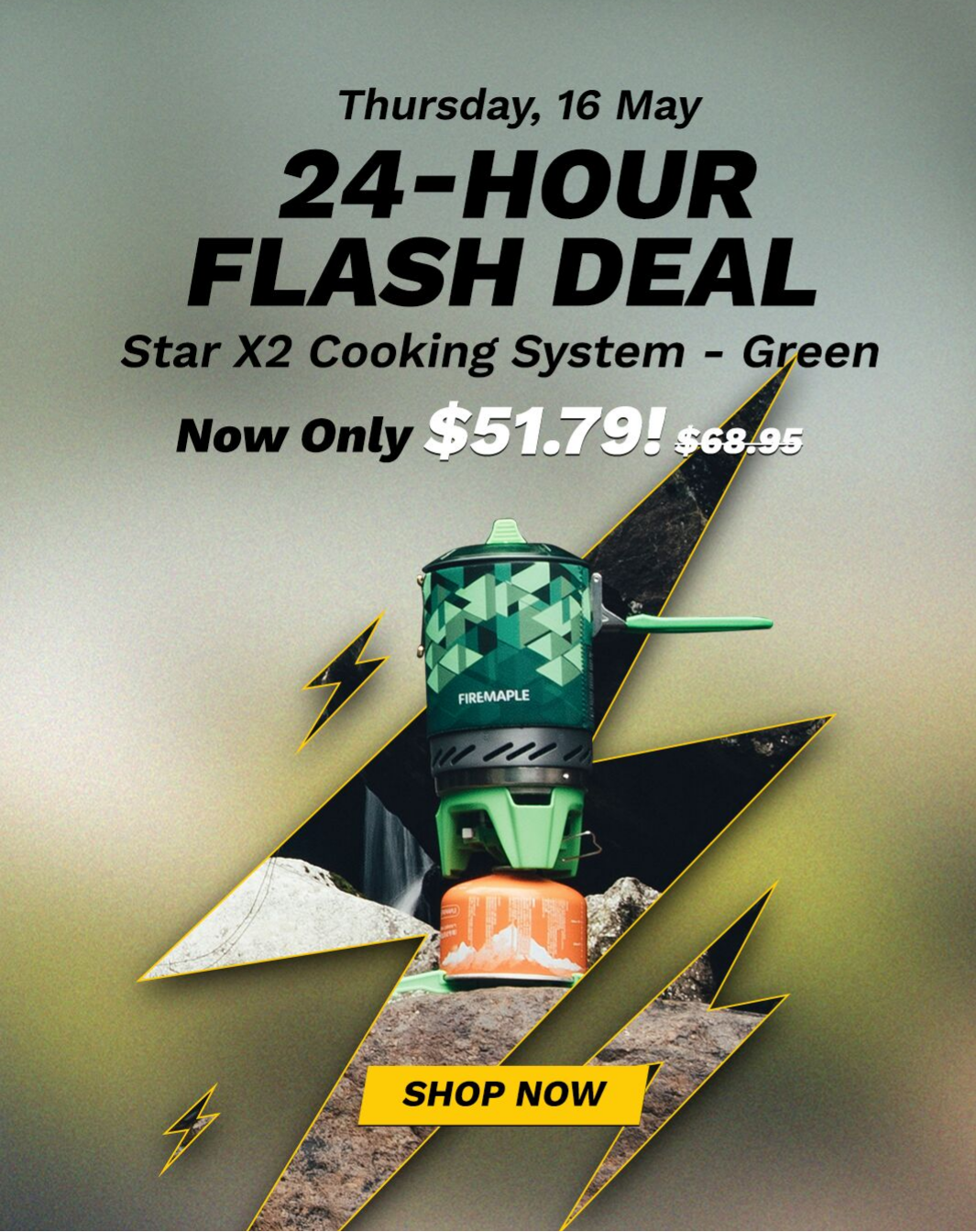 5/16 - ⚡Limited Time! 24H Flash Sale on Star X2 system - Green